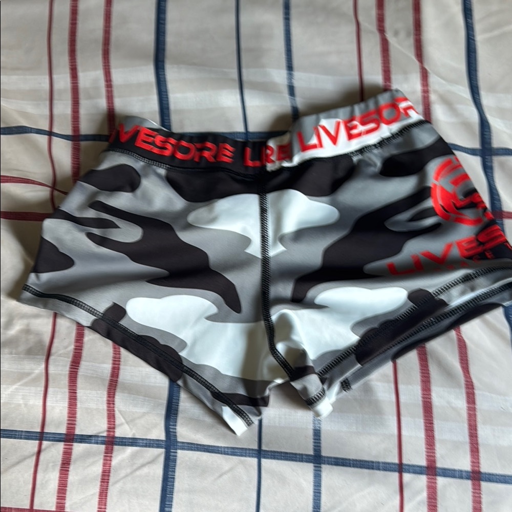 Livesore Camouflage Athletic Shorts